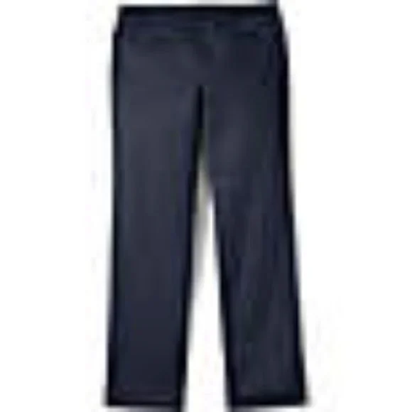 Lands' End Women's Plain Front Blend Chino Pants, Classic Navy, NWT - Picture 3 of 3